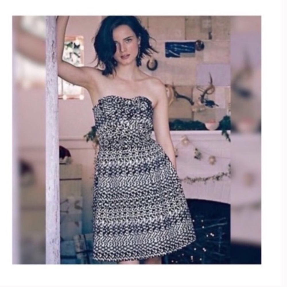 Anthropologie Eva Franco Vera Strapless Dress 6